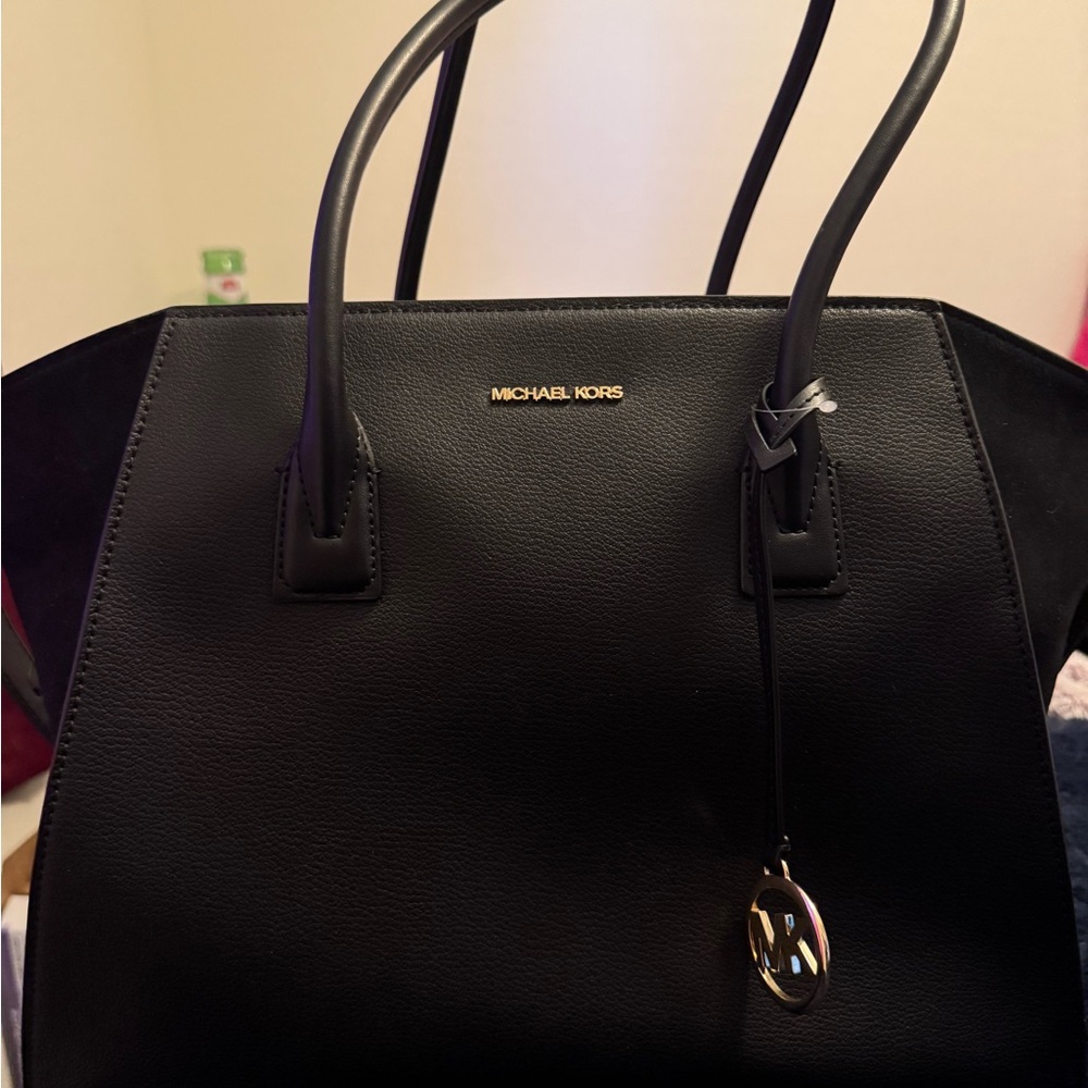 Michael Kors Black Satchel Bag